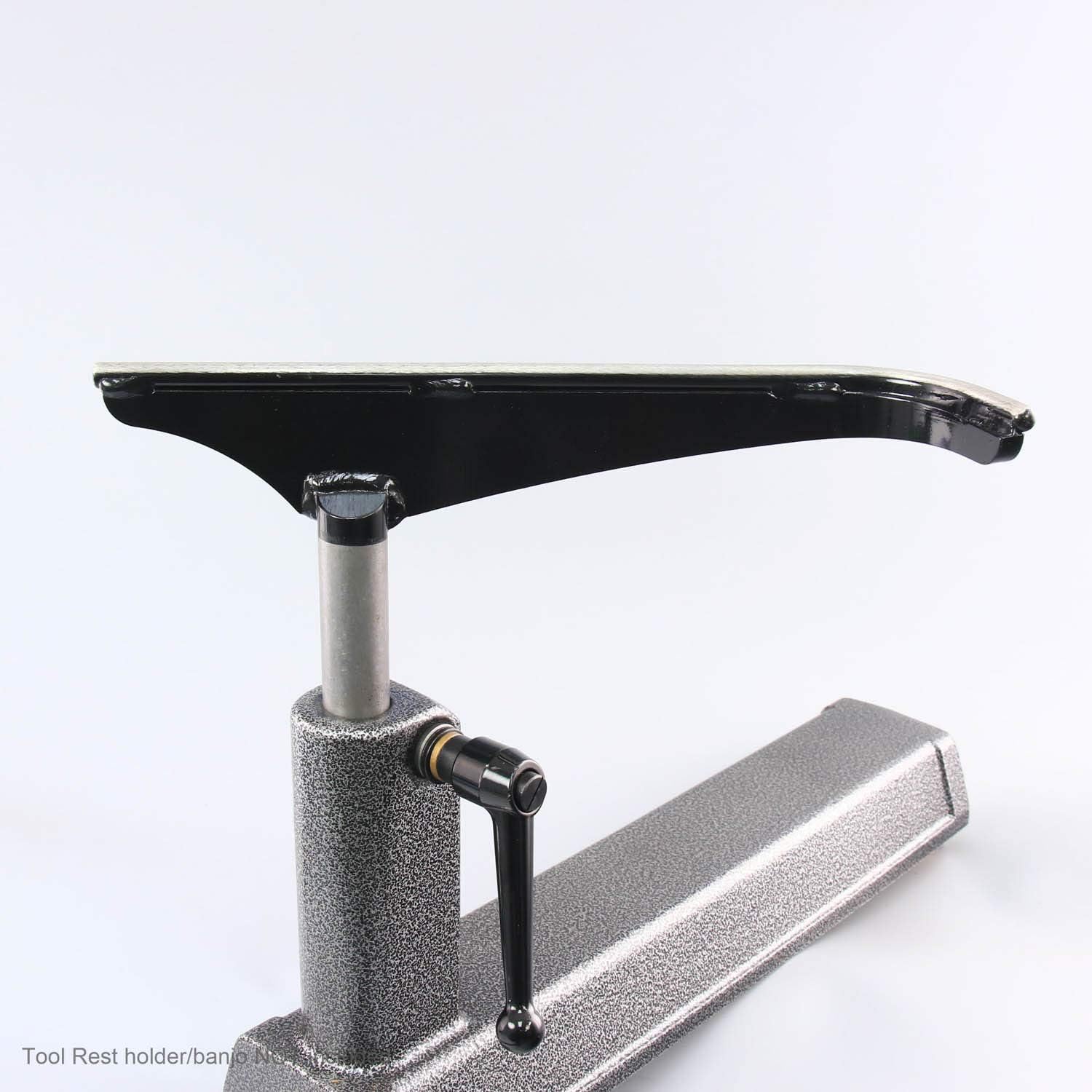 Robust, Large "J" Curved Tool Rest, 14" Wide, Long Post