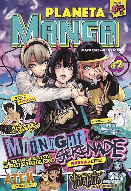 Portada de Planeta Manga nº 02