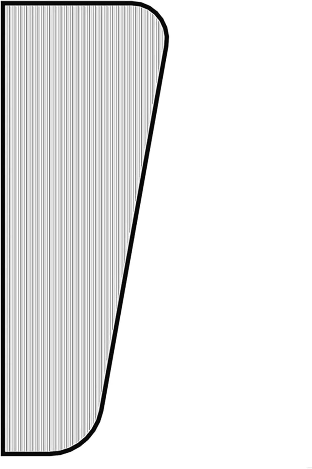 AMNOOL Urinal Screen Toilet Partition, Men Urinal Privacy Screen Toilet Partition, for Schools/Public Places (Color : Black, Size : 120cm/47.2'')