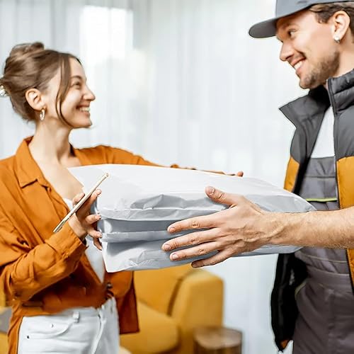 Miniatura 136 de Metronic - Sobres grandes de polietileno de 14.5 x 19 pulgadas, 100 bolsas autosellantes para correo, bolsas de empaque, sobres para envío, empaque