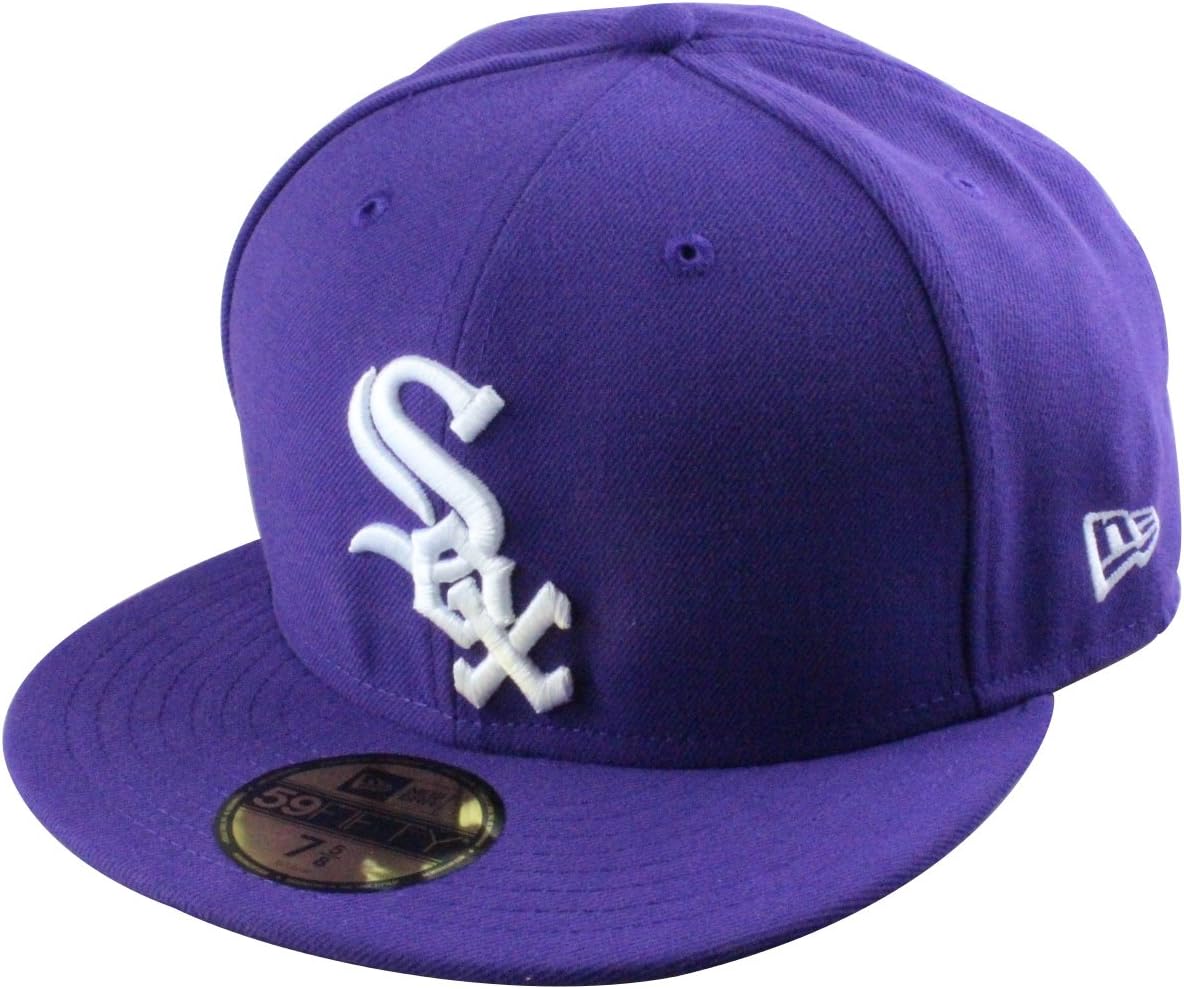 'Chicago White Sox League Basic 59FIFTY Baseball Cap by New Era | Size: 7 5/8