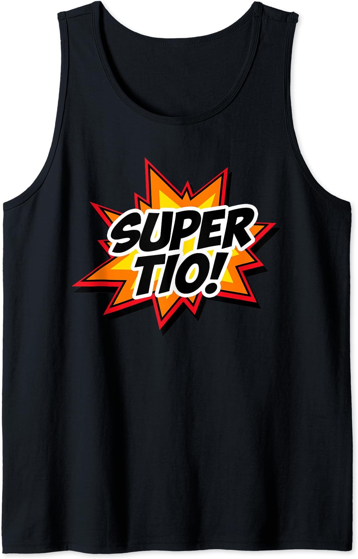 Super Tío Super Uncle Spanish Tío Superhero Tank Top