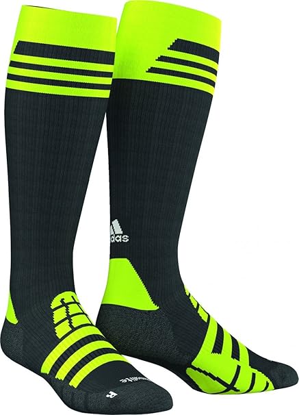 adidas Socken Techfit Compression C 1 Paar Chaussettes Mixte, Noir/Jaune,  46-48 M: Amazon.fr: Vêtements et accessoires