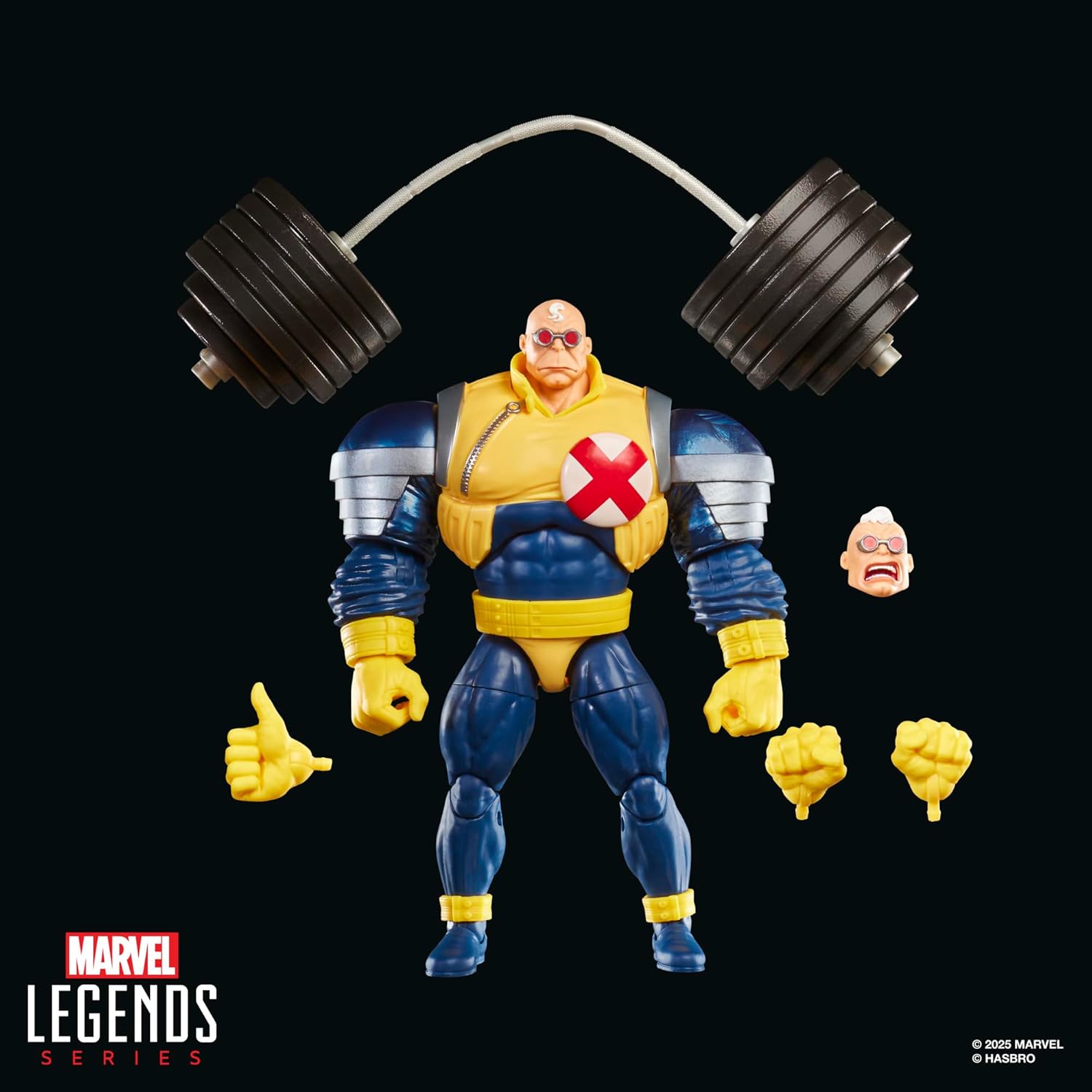 Marvel Legends Series Strong Guy, X-Factor Comics Collectible 6-Inch Scale Action Figure