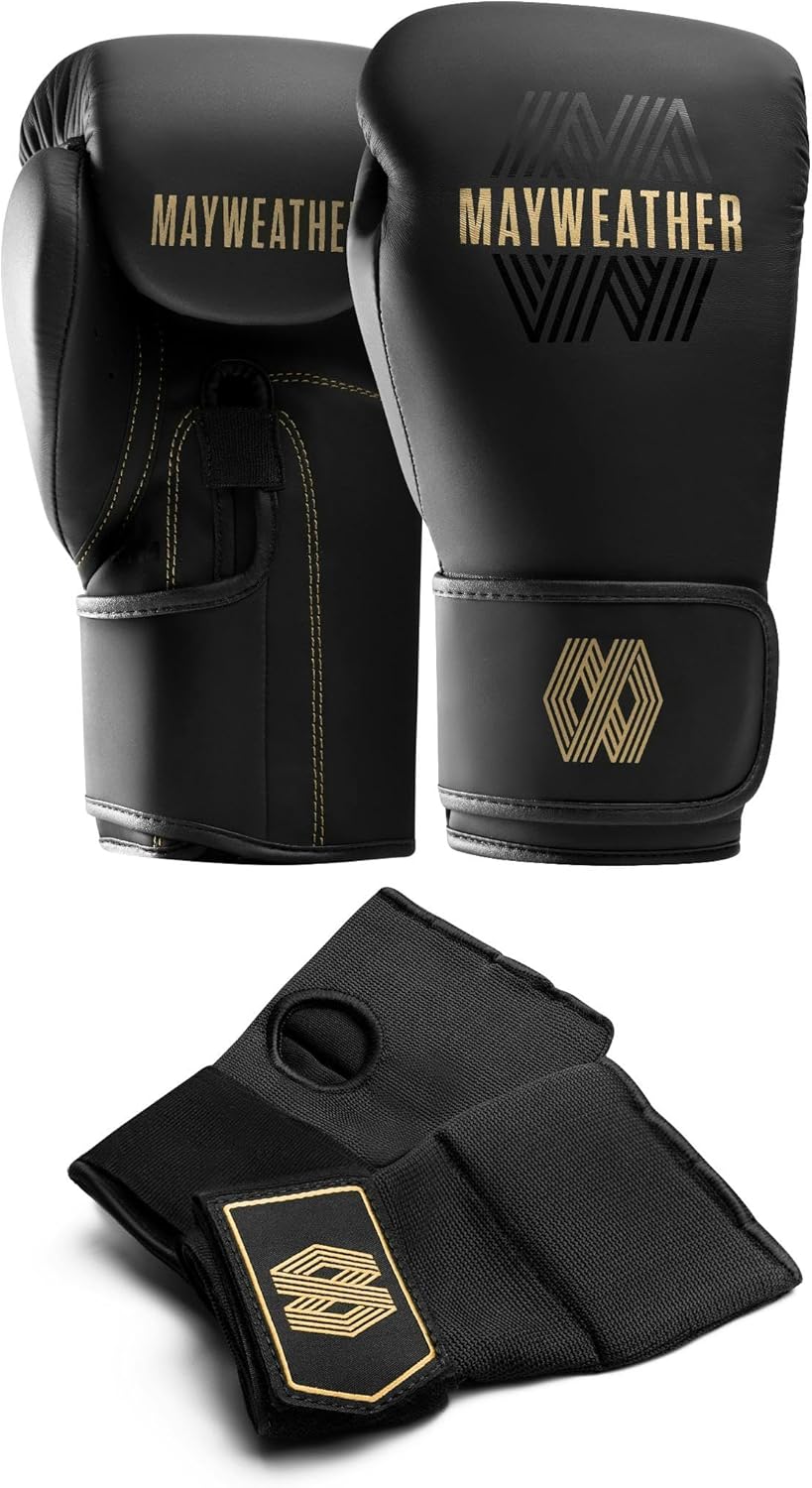 Mayweather Core Boxing Gloves Kit for Men, Women