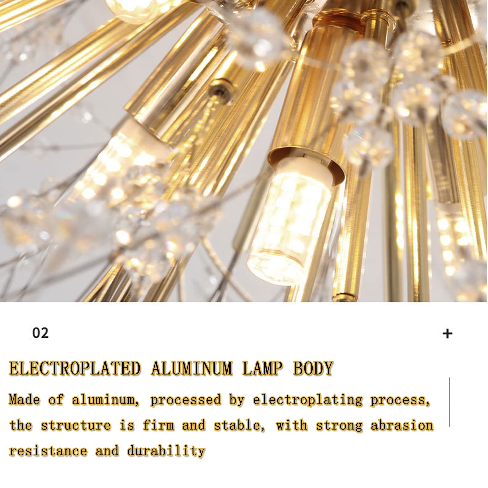 Eufy | Crystal LED Lamp | Plafondlamp | Plafonnière | 3 - Kleuren