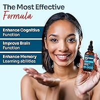 Vista 6 de Magnesium Complex Plus 2 fl oz Liquid Drops - Advanced Magnesium Citrate, Glycinate, L-threonate with Vitamins B6, D, C Supplement - High Potency