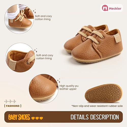 Miniatura 5 de Meckior Botas para aprender a caminar unisex para recién nacidos, niños y niñas, terciopelo, suela de goma antideslizante, zapatos cálidos de forro