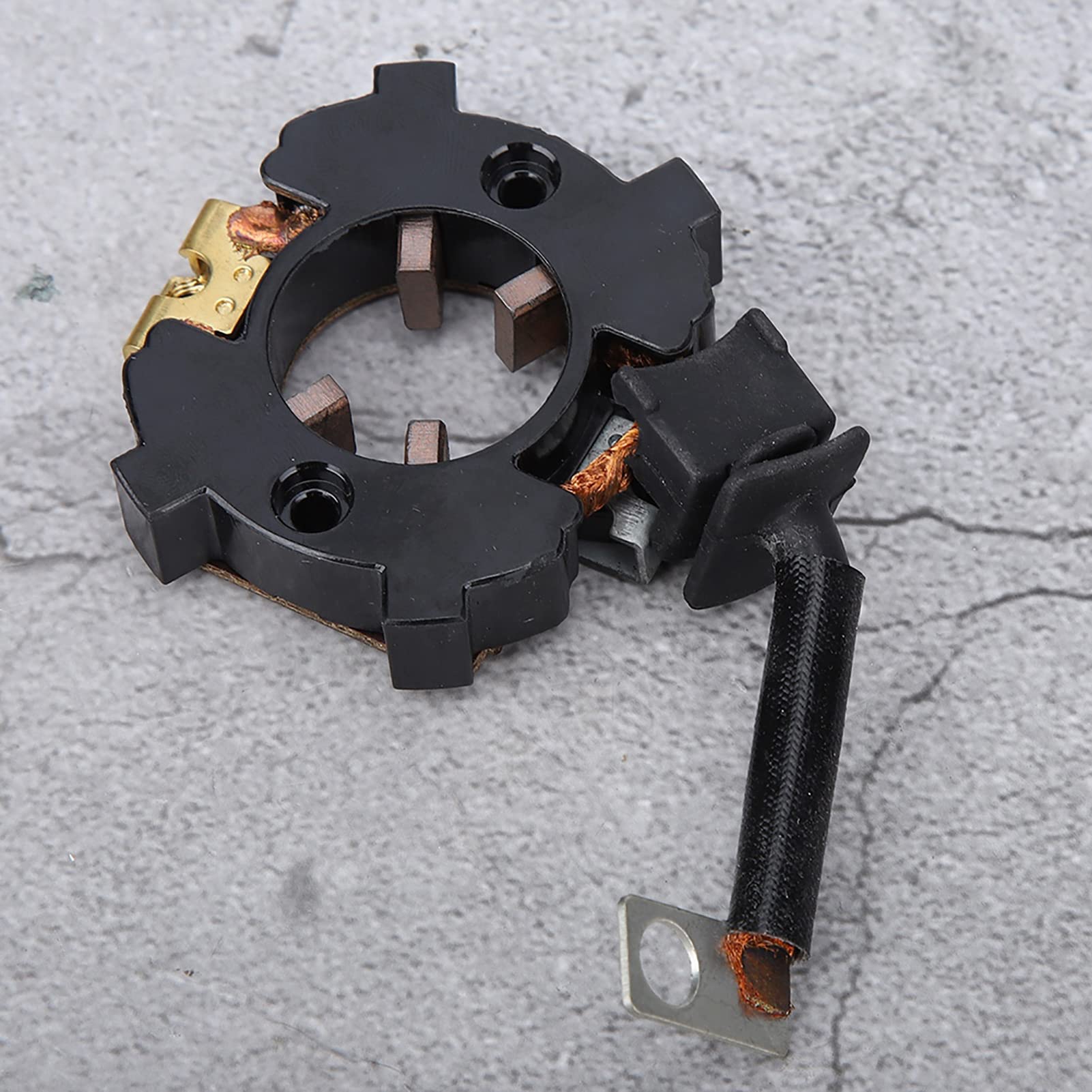 Starter Motor Brush,Starter Brush Holder Assembly Car Starter Carbon Brush Holder Fit for 6