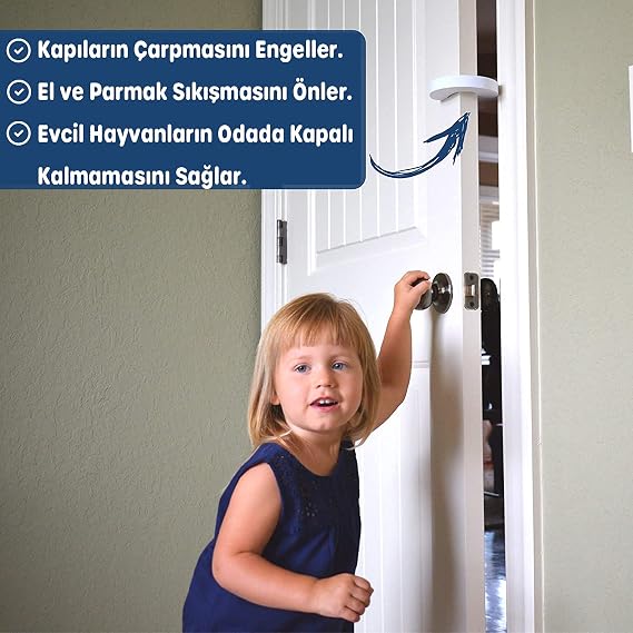 ideal baby 4 Adet Sünger Kapı Durdurucu Karışık IDE0604