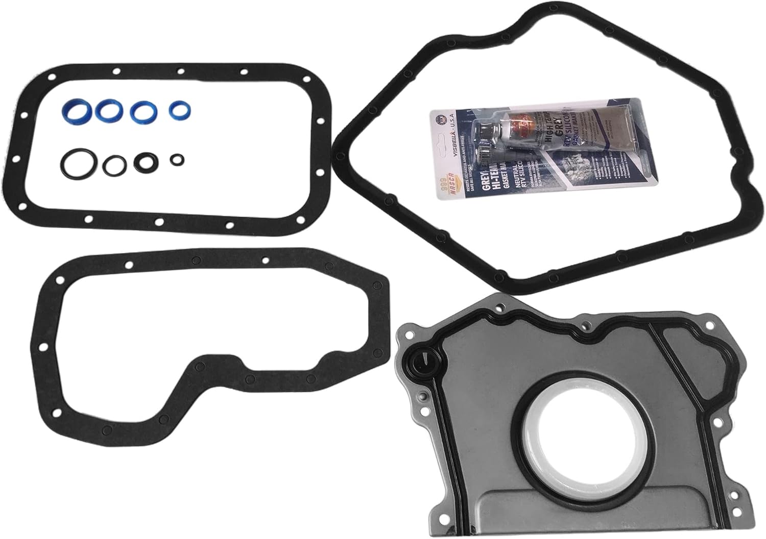Partsflow Lower Engine Gasket Set For Chrysler 200 300 For Chrysler Town & Country For Dodge Avenger For Dodge Grand Caravan For Jeep Grand Cherokee For Jeep Wrangler For Ram C/V For VW Routan 3.6l V6