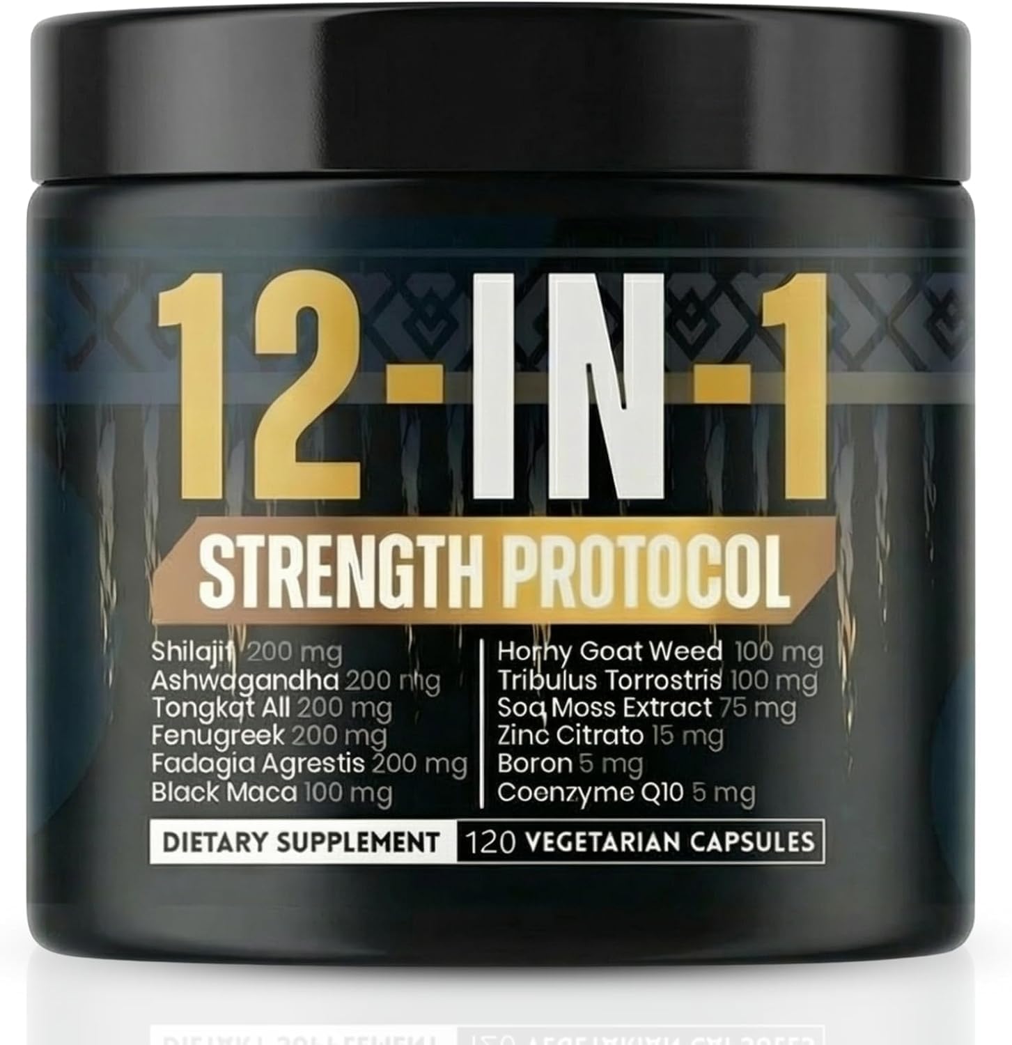 Amazon.com: Body C.E.O. 12-in-1 Strength Protocol for Men 1400mg