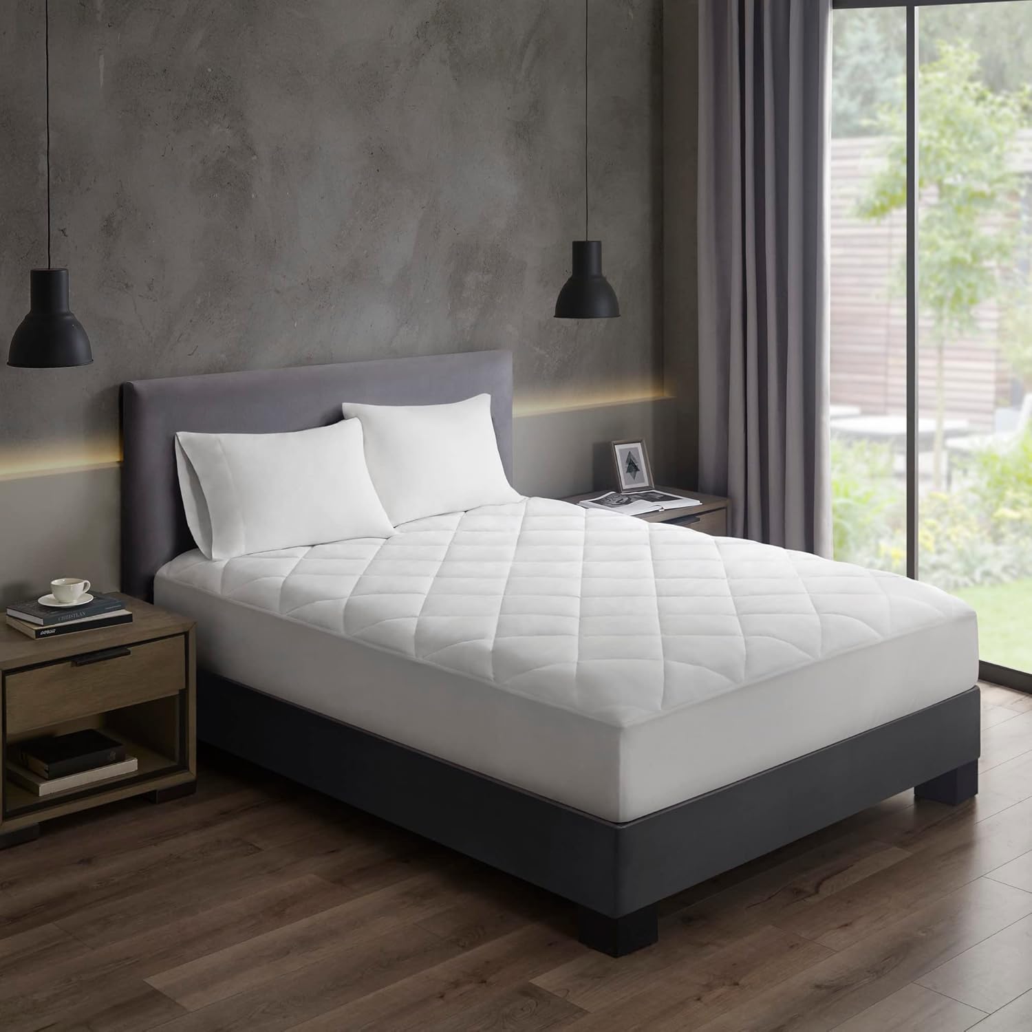 Sleep Philosophy HeiQ Temperature Regulating Mattress Pad