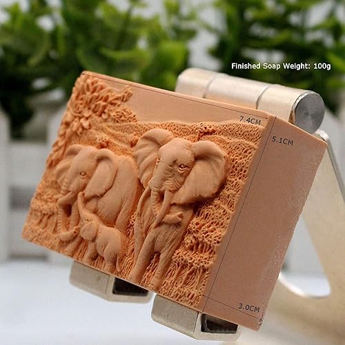 Miniatura 2 de Kit de moldes de jabón de silicona l Suministros de fabricación de jabón l Moldes de silicona para resina l Fabricación de velas Moldes de silicona