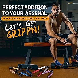 Carvanchy Grip Strength Trainer Set, 50-300LB(6 Pack), Wrist Forearm Strengthener, Metal No Slip, Hand Gripper Strengthener for Training and Exercise, Workout Squeezer