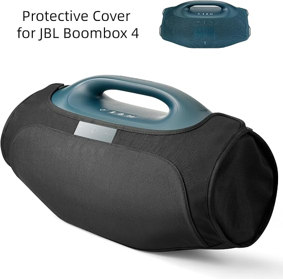 Speaker Dust Case for JBL Boombox 4 Portable Party Speaker, Mesh Slip Cover Protective Dust Cover Speaker Slip Sleeve for JBL Boombox4 Accessories