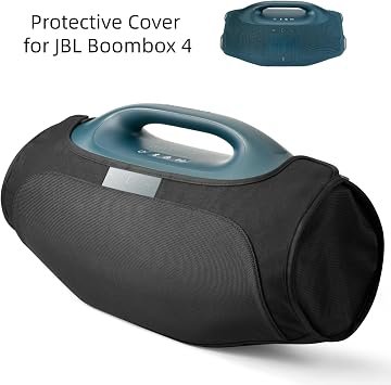 Speaker Dust Case for JBL Boombox 4 Portable Party Speaker, Mesh Slip Cover Protective Dust Cover Speaker Slip Sleeve for JBL Boombox4 Accessories