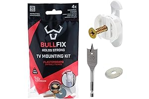 Bullfix TV Kit: The Ultimate Drywall Anchor for Your TV Adventures
