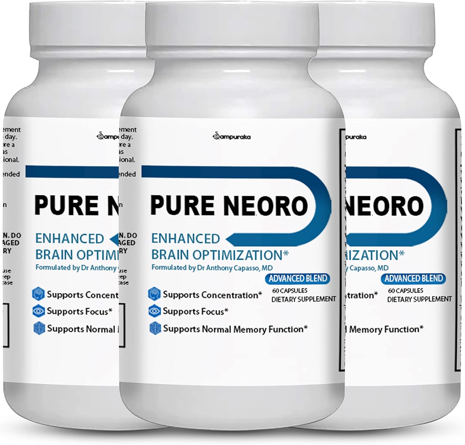 Pure Neoro Advanced Formula 3 Bottles