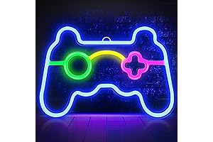 Gaming Neon Sign: Light Up Your Gaming Zone with Radiating Vibes