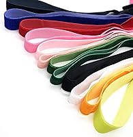 Vista 3 de Bobina de cinta de terciopelo de 10 yardas, disponible en muchos