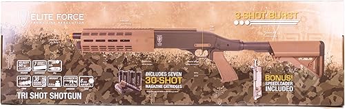 Miniatura 9 de Elite Force Tri-Shot Semi-Auto 0.236 in BB Airsoft Escopeta