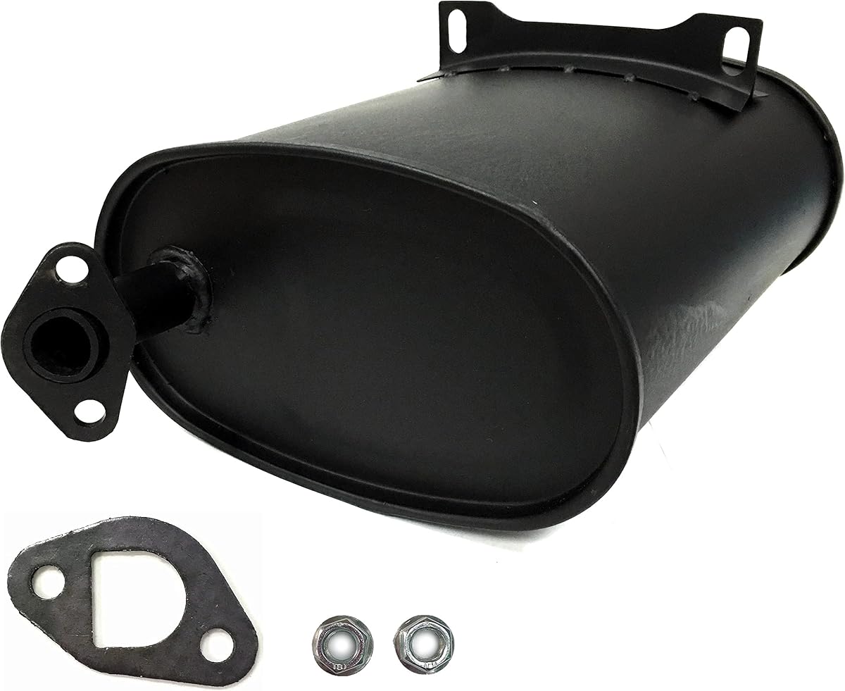 Exhaust Muffler For Champion All Power UST 212CC 196CC 5.5HP 6.5HP 3000W 3250W 3500W 4000W For Predator 3200/4000 3500/4375 Watts For Duromax DuroStar 4400W 4500W Gas Non-Inverter Generator