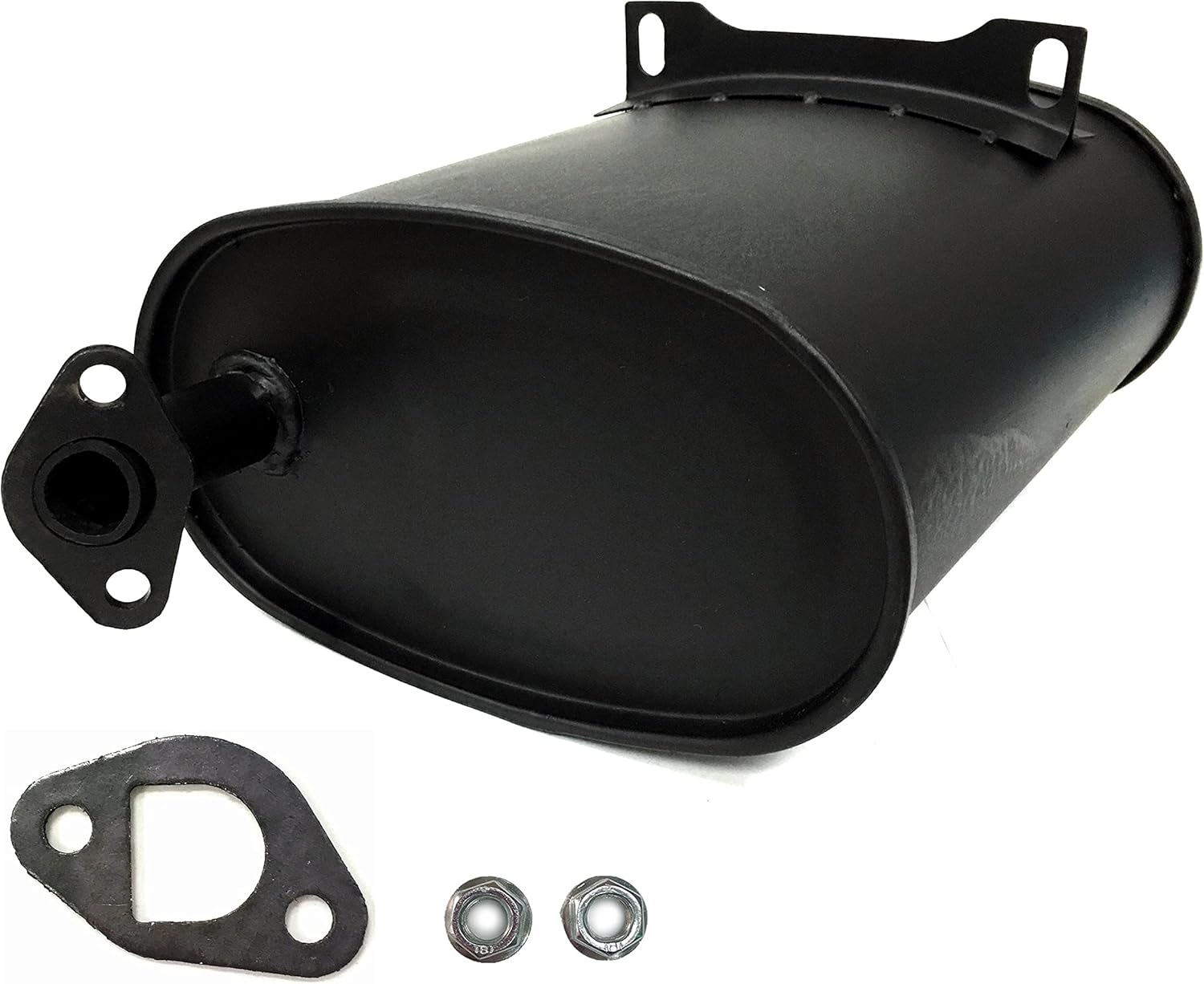 Exhaust Muffler For Champion All Power UST 212CC 196CC 5.5HP 6.5HP 3000W 3250W 3500W 4000W For Predator 3200/4000 3500/4375 Watts For Duromax DuroStar 4400W 4500W Gas Non-Inverter Generator