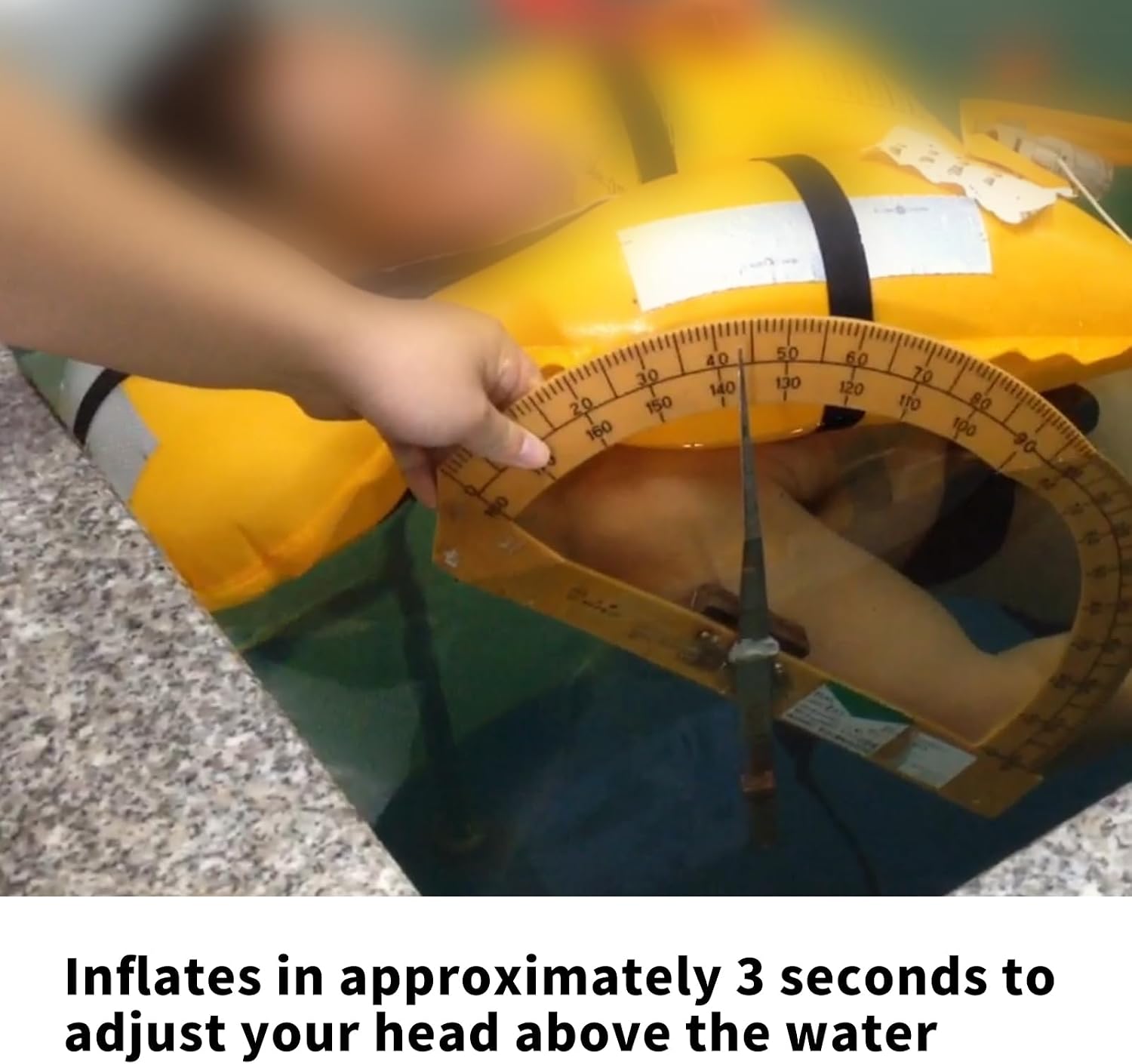 Manual Inflatable Life Jacket|Life Vest for Adults|PFD Low Profile|Supports up to 330 lbs(YSH709)
