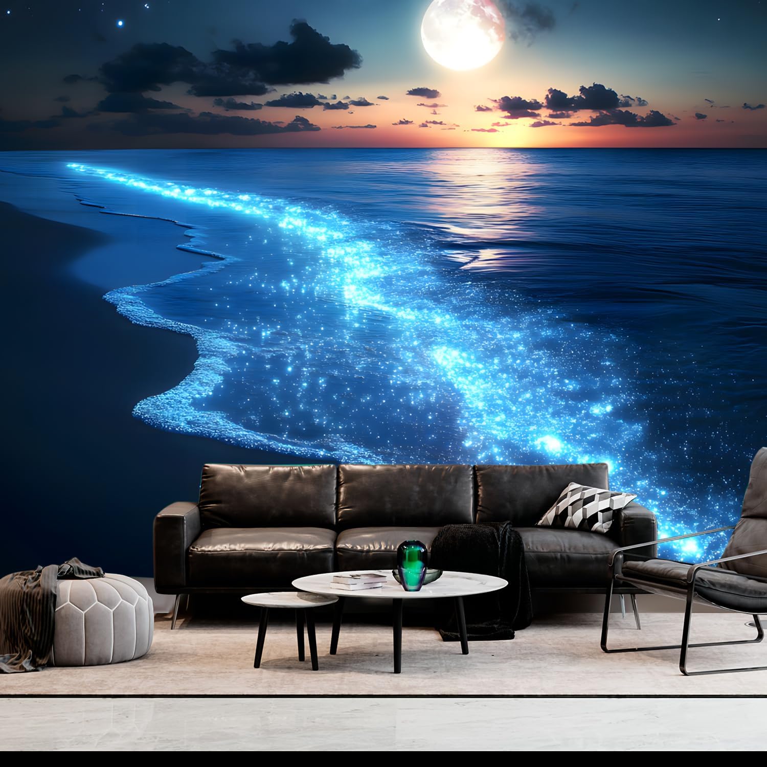 BSFHH Natural Tapestry Extra Large Hanging Scenery Poster Wall Big Cool Landscape Art Mountain Forest Sunset Home Decor Tapestries for Living Room Bedroom