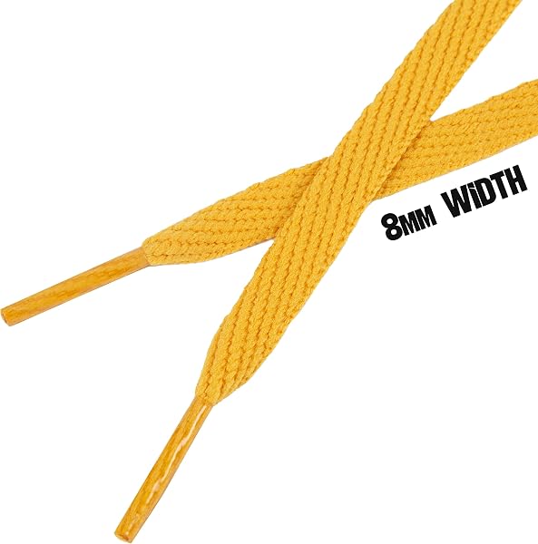 Kilter Lacci Piatti per Scarpe da Ginnastica, Sportive, Stringate e Stivali - 3