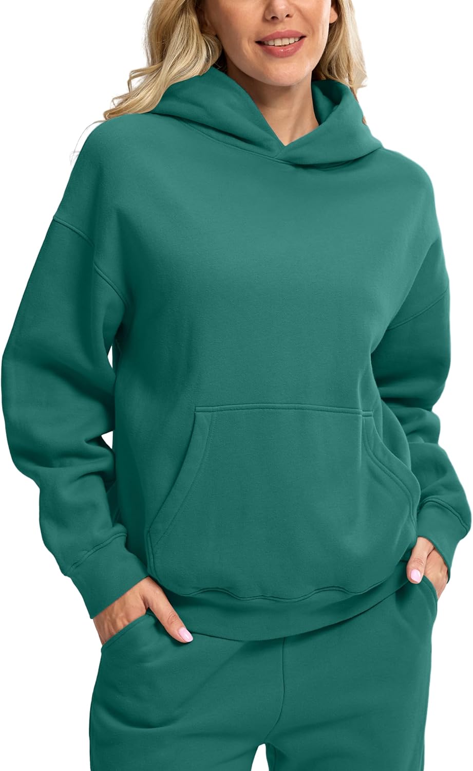 G Gradual Hoodies for Women Oversized Fleece Sweatshirt with Pocket Loose Fit Casual Athletic Workout Pullover