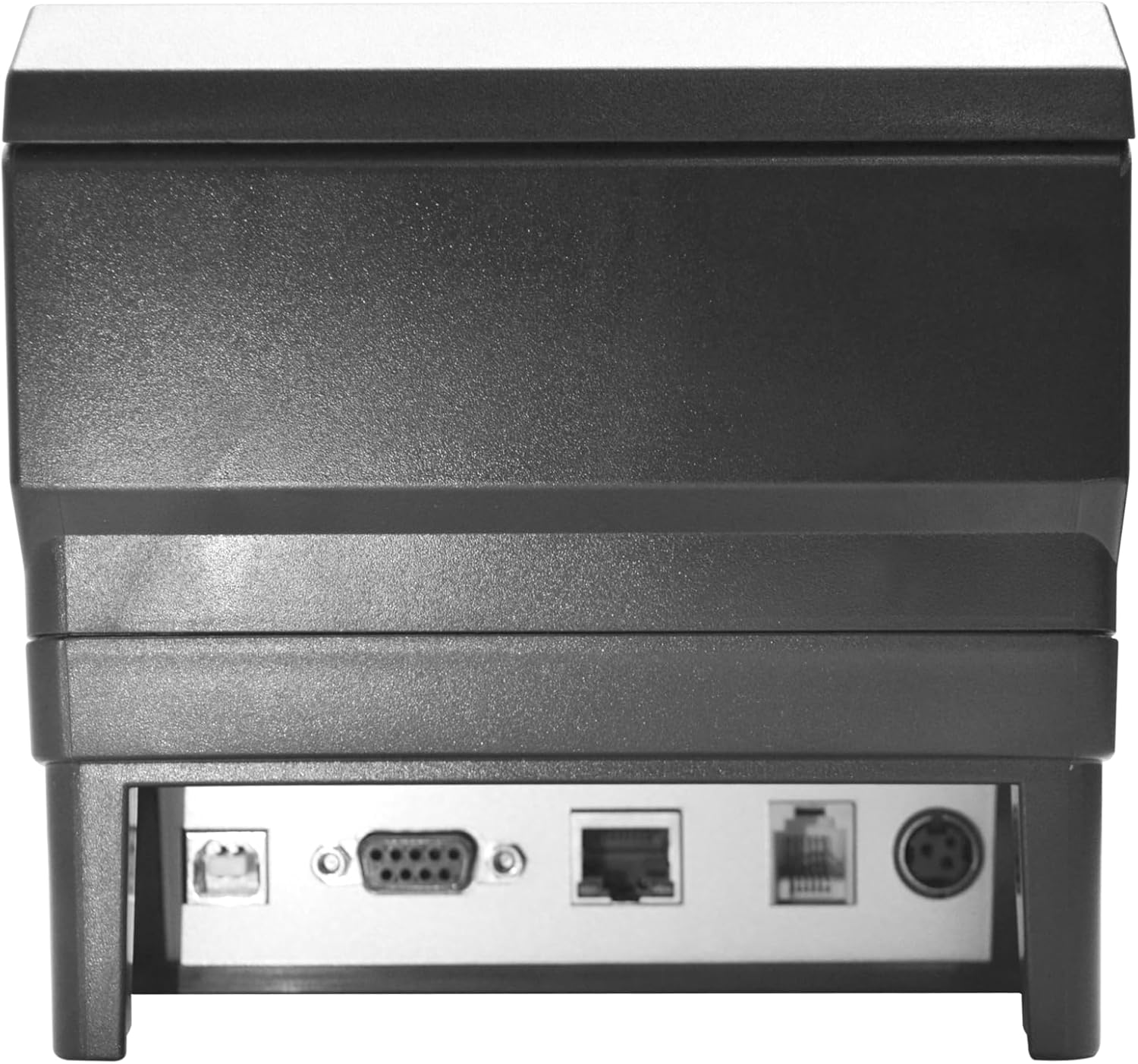 Rear view of the 3nStar RPT008 Thermal Receipt Printer showing connectivity ports