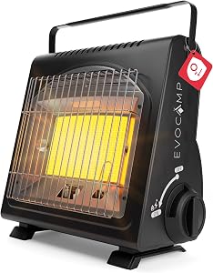 EVOCAMP mini calefactor de gas butano 1,7 kW