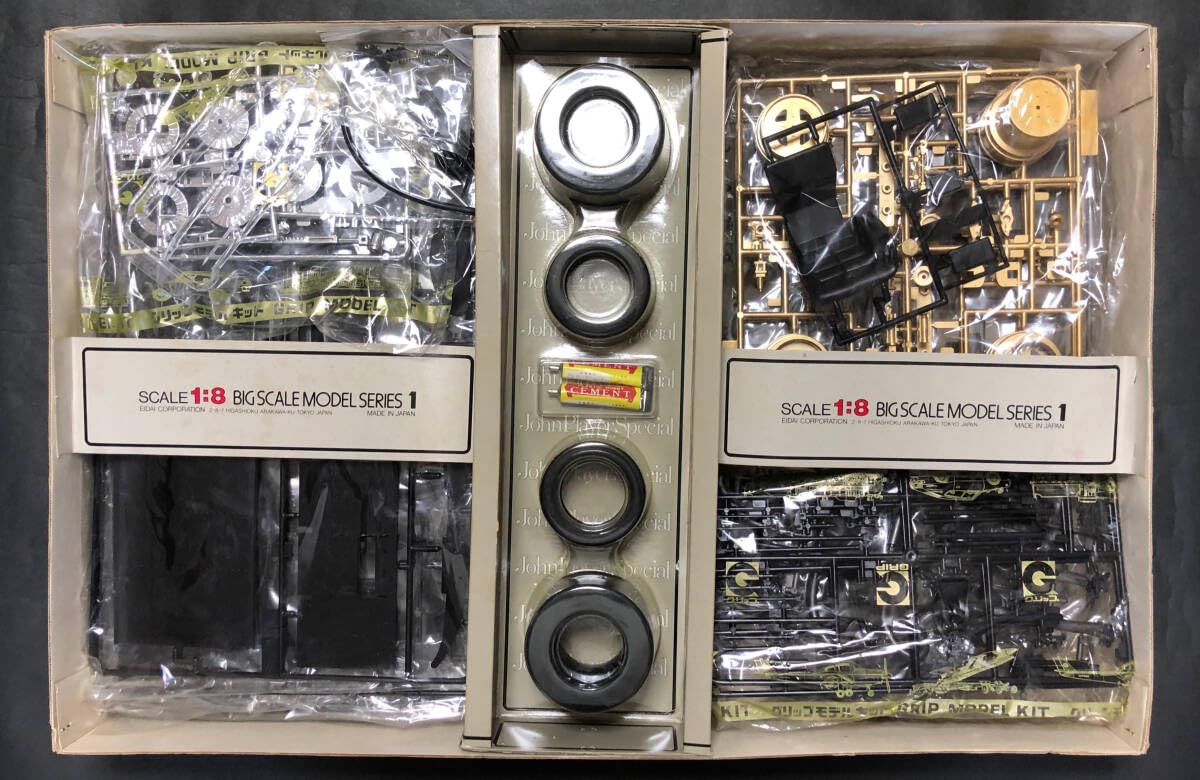 Amazon.co.jp: @中古模型堂 永大グリップ 1/8 J.P.S.ロータス72D