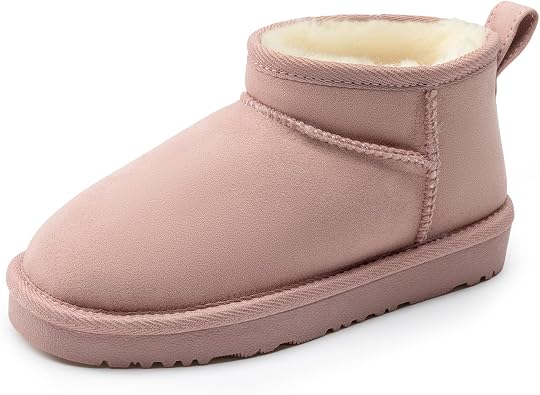 DREAM PAIRS KIDS Plush Fuzzy Boots