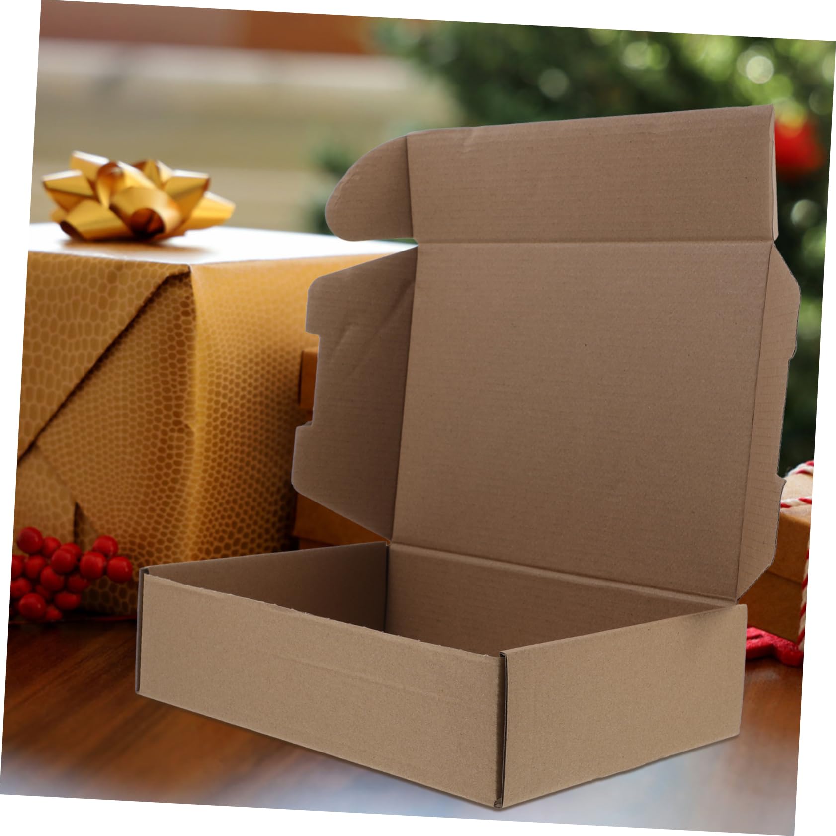 25 Piezas Cajas De Embalaje De Cartón Cajas Postales Para Envío Planas De Papel Para Paquetes y Almacenamiento
