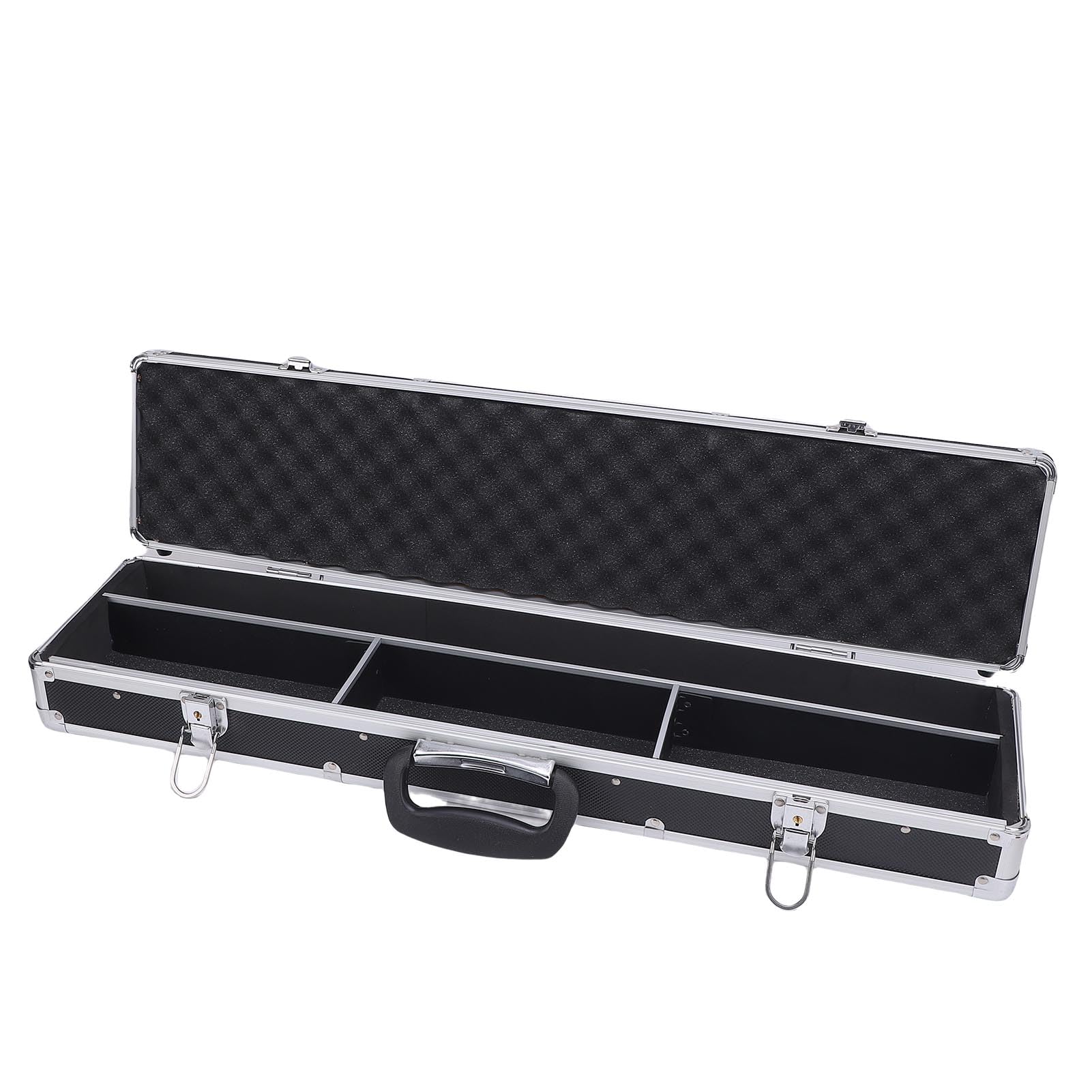 Scatola Portaoggetti per Tenda, Scatola Portaoggetti Portatile in Alluminio Ed EVA 67x16x10 Cm, Resistente all'acqua, Attrezzatura da Campeggio per Escursionismo, Viaggio, Uso in Auto