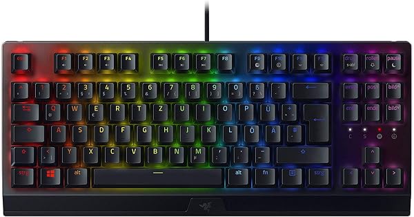 Die Razer BlackWidow V3 Tenkeyless bietet ein kompaktes Design und markantes haptisches Feedback.