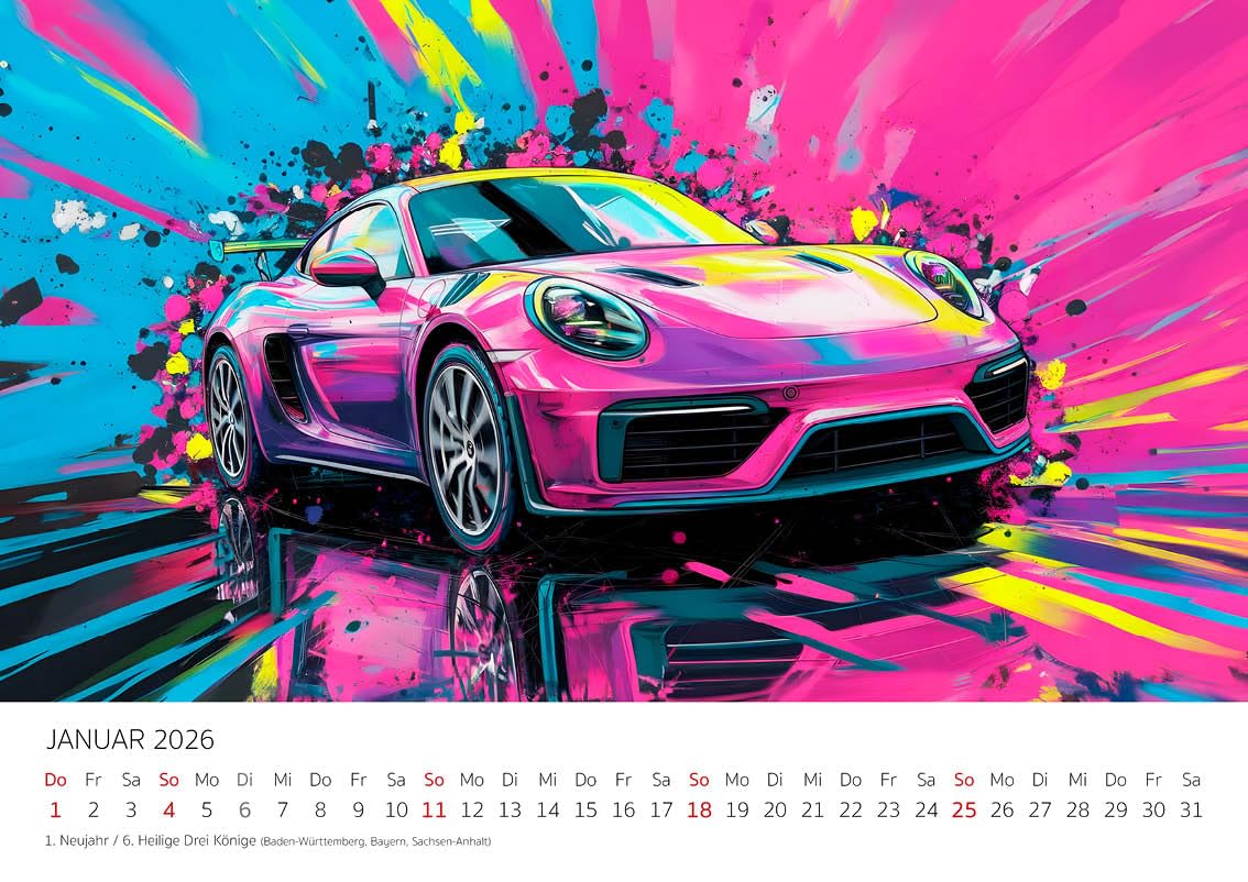 Image secondaire de Calendrier Mural Premium Fascination 911 2026 - Edition Seidel A4