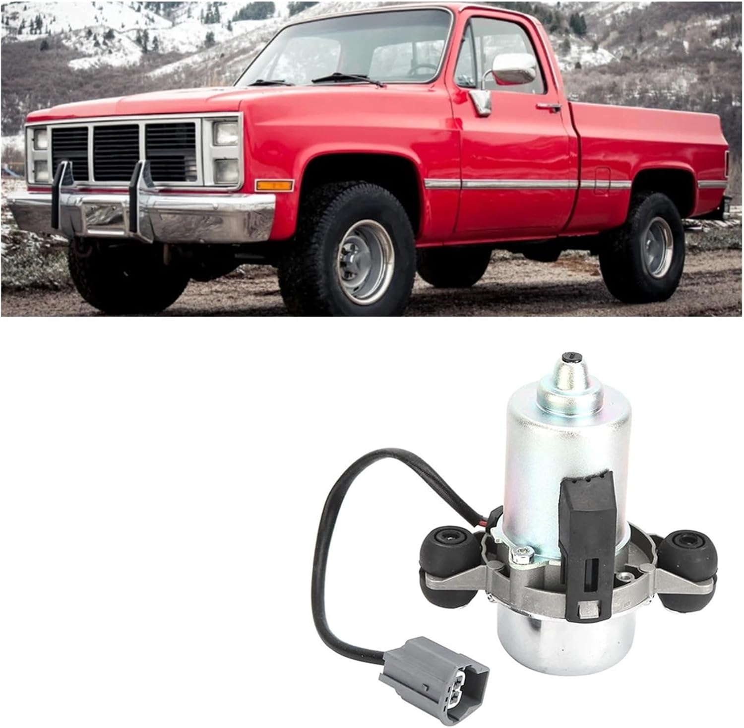 Electric Vacuum Pump Power Brake Booster Auxiliary Pump 20804130 Compatible For GMC Brake Booster Pump