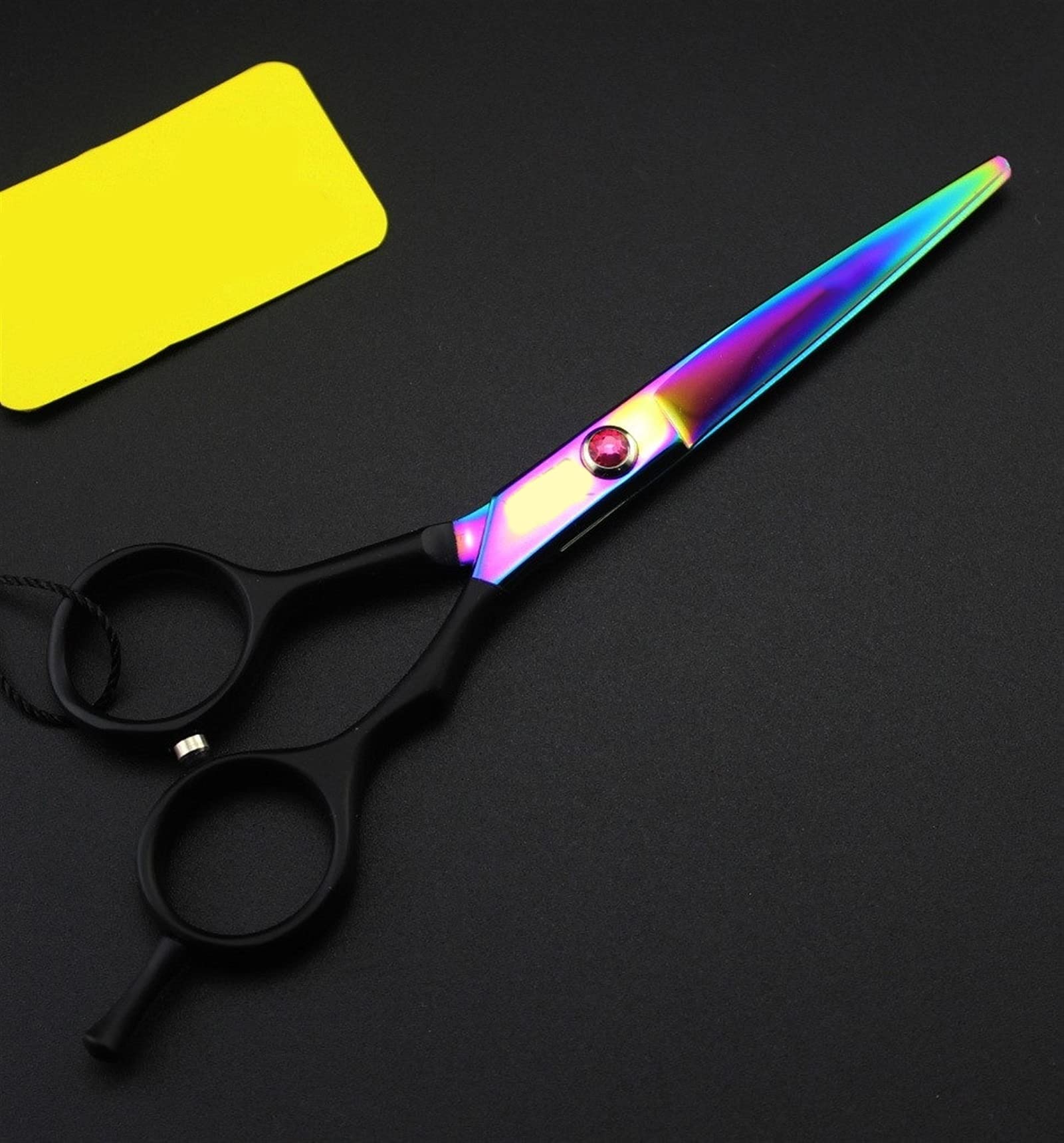Ciseaux de coiffure 440C en acier forgé haut de gamme pour des coupes de barbier millimétrées