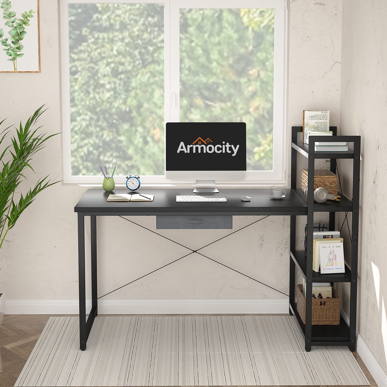 Armocity Computer Desk with S...B099595PKV