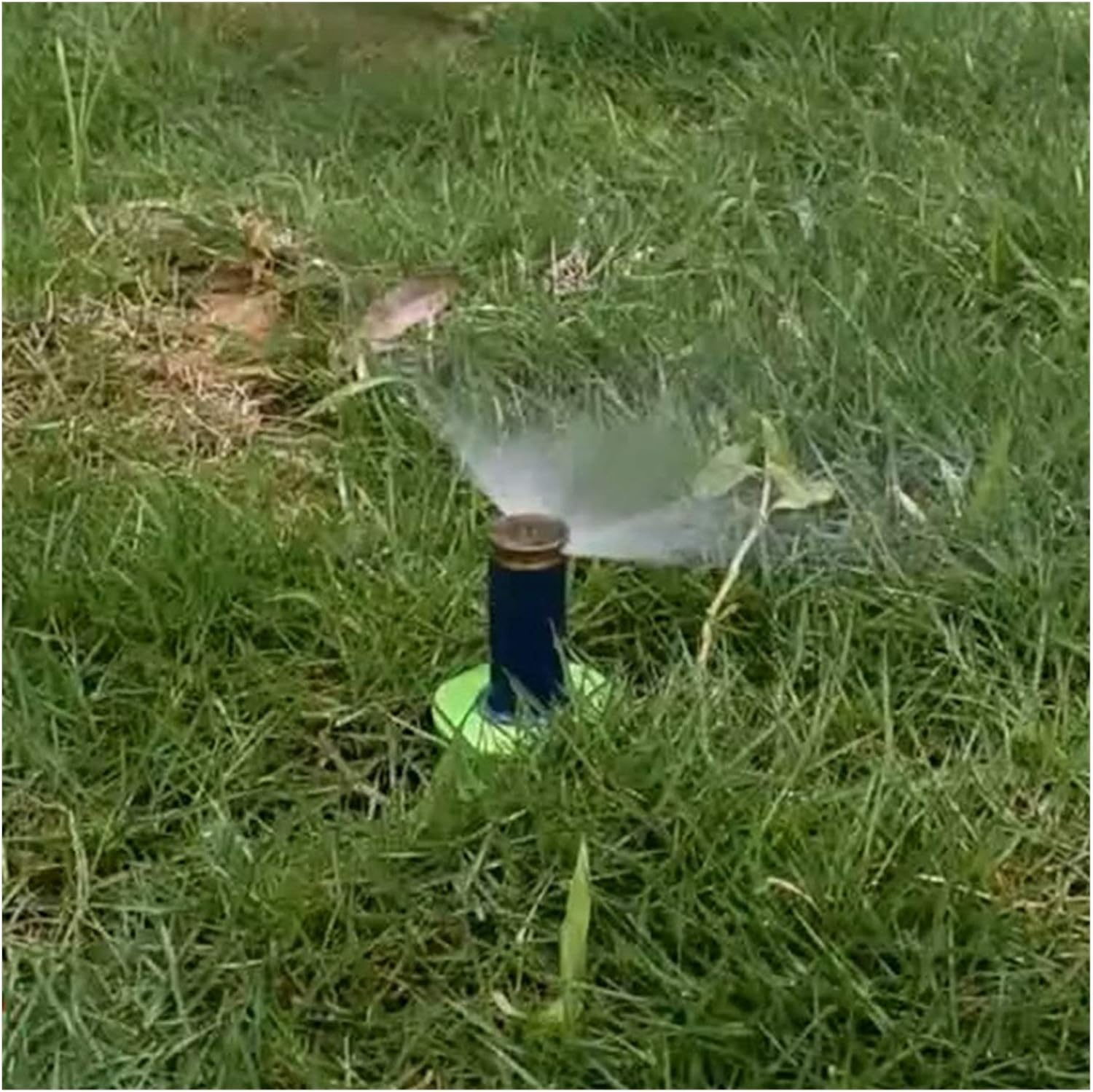 Gardening Watering System Tools 4 Pieces/1/2 90-360 Degree Adjustable Plastic Pop-up Sprinkler, Garden Lawn Flower Plant, Scenery Irrigation Copper Sprinkler (Color : Short 90 Degrees)