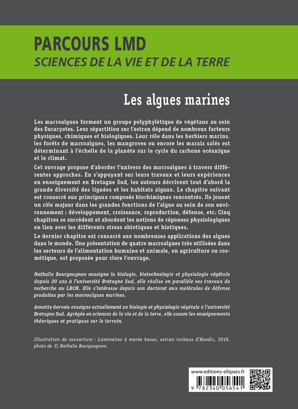Les algues marines : biologie, écologie et utilisation