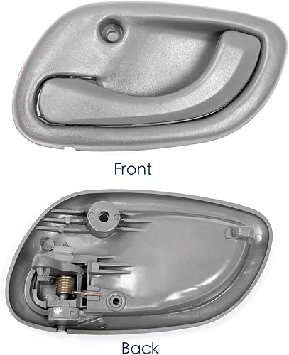Miniatura 2 de 4 manijas interiores de puerta para Chevy Tracker 1999 2000 2001 2002 2003 2004, Suzuki Vitara 99-05 Suzuki Grand Vitara 95-02 Suzuki Esteem, gris