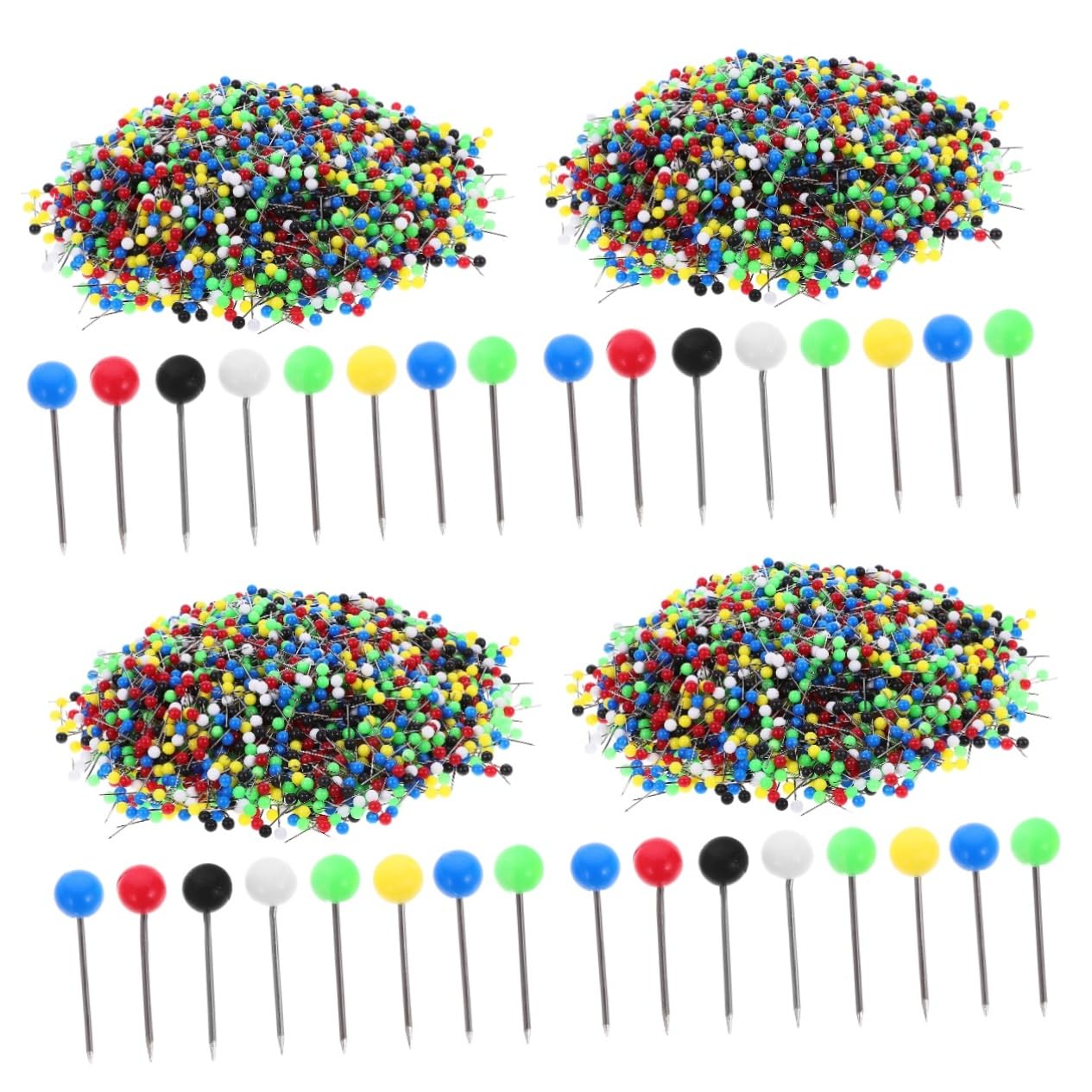 DOITOOL Chinchetas De Push Pins Coloridos Tableros Manualidades Y Prácticas Y Resistentes 5000 Piezas X 4