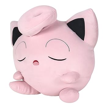 Pokemon Sleeping Jigglypuff Plush 8-Inch