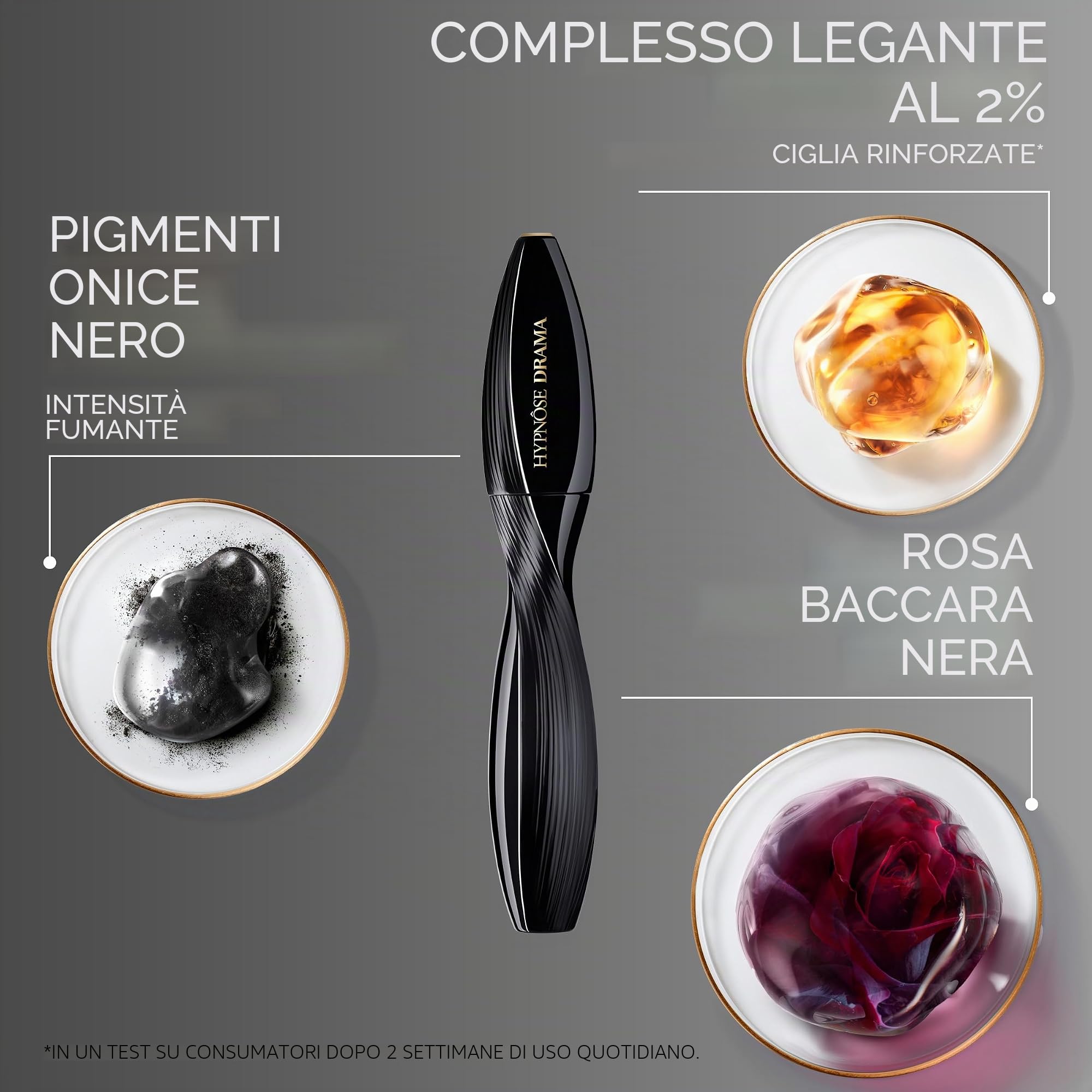 Lancôme Hypnôse Drama Mascara Set, Ultimate Volumising Eye Routine con olio di jojoba, include mascara full size, mascara formato da viaggio e mini Cils Booster XL Primer