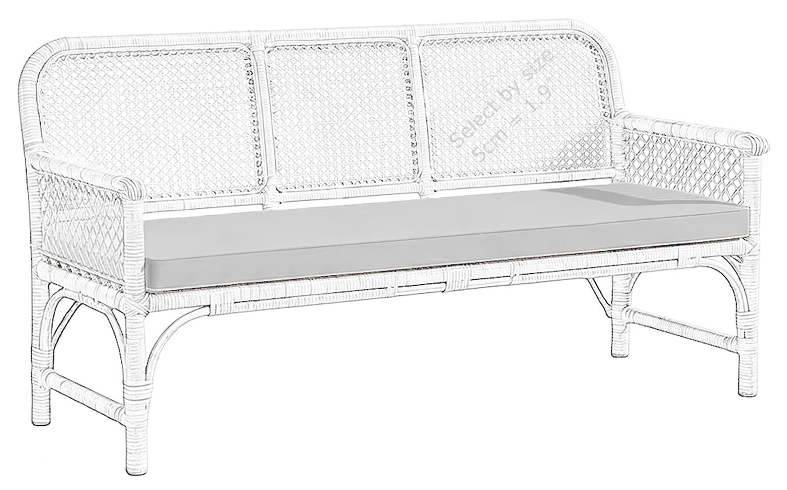 Ynjjka Silver Grey Outdoor Bench Cushion Waterproof 80% 48X18 54X18 48 X 16 44 X 18 48X20 40X18 36X14 60 Inch With Filling, Comfortable Cushion For Patio Porch Swing Garden Furniture(,120X50 Cm 47X20 In)